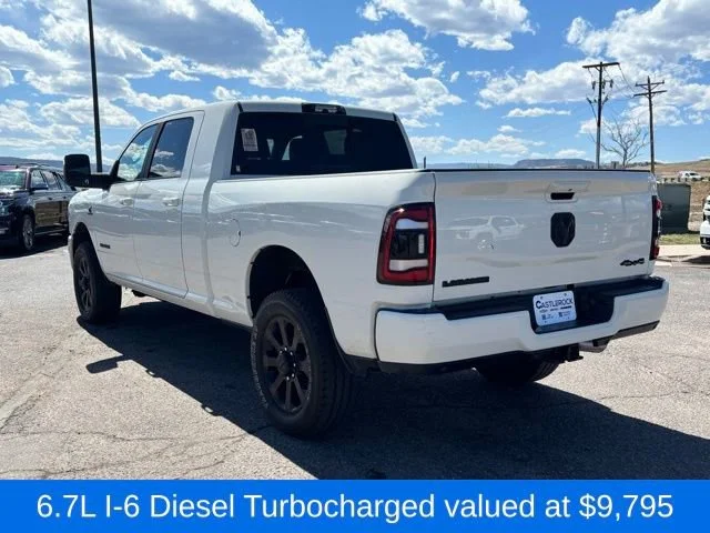 Used 2024 White Ram Laramie Mega Cab 4x4 6