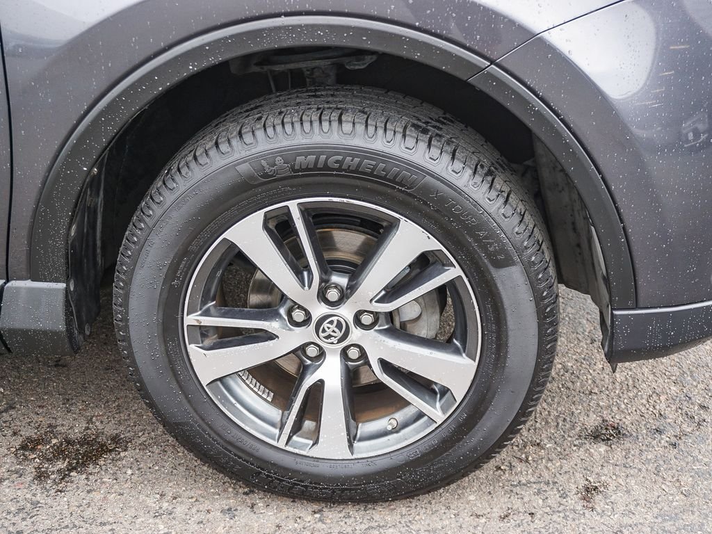 Used 2017 Magnetic Gray Metallic Toyota XLE image 10