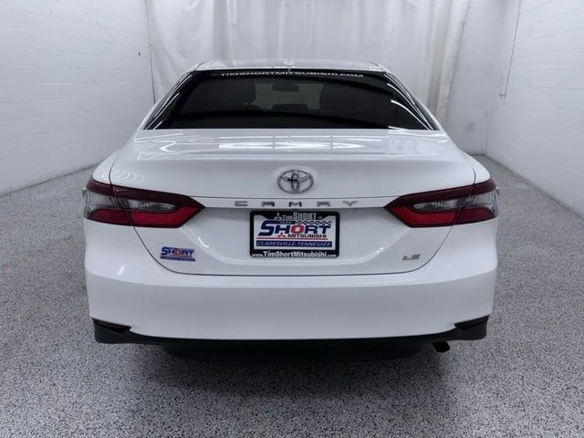 Used 2024 White Toyota LE image 3