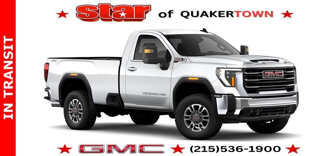 Summit White 2026 GMC Sierra 3500HD Chassis Pro Regular Cab 4WD Pickup Truck Four-Wheel Drive
