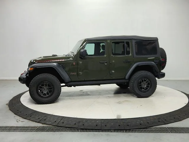 Used 2022 Green Jeep Unlimited Rubicon image 5