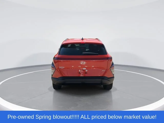 Used 2024 Orange Hyundai SEL image 7