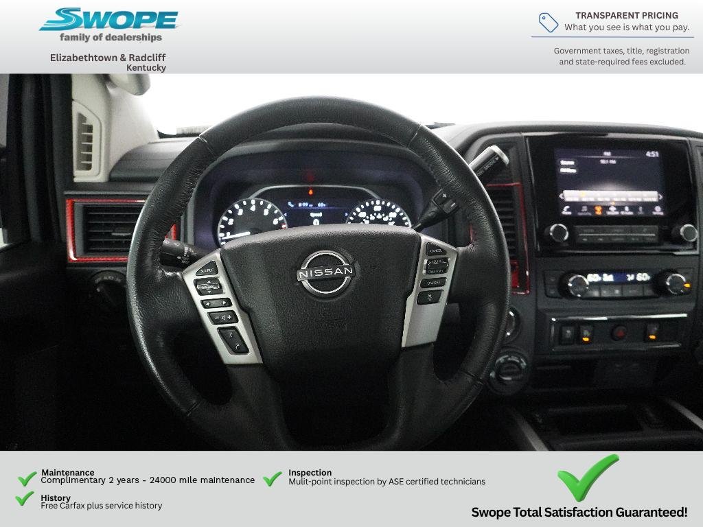 Used 2023 Red Alert Nissan SV image 17