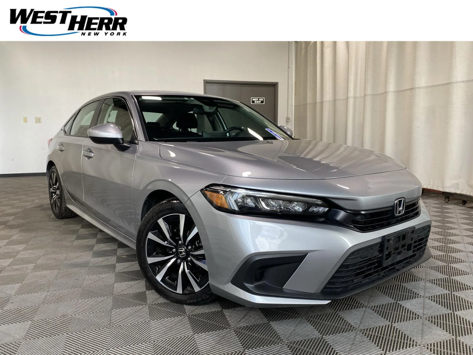 Used 2024 Lunar Silver Metallic Honda EX image 1