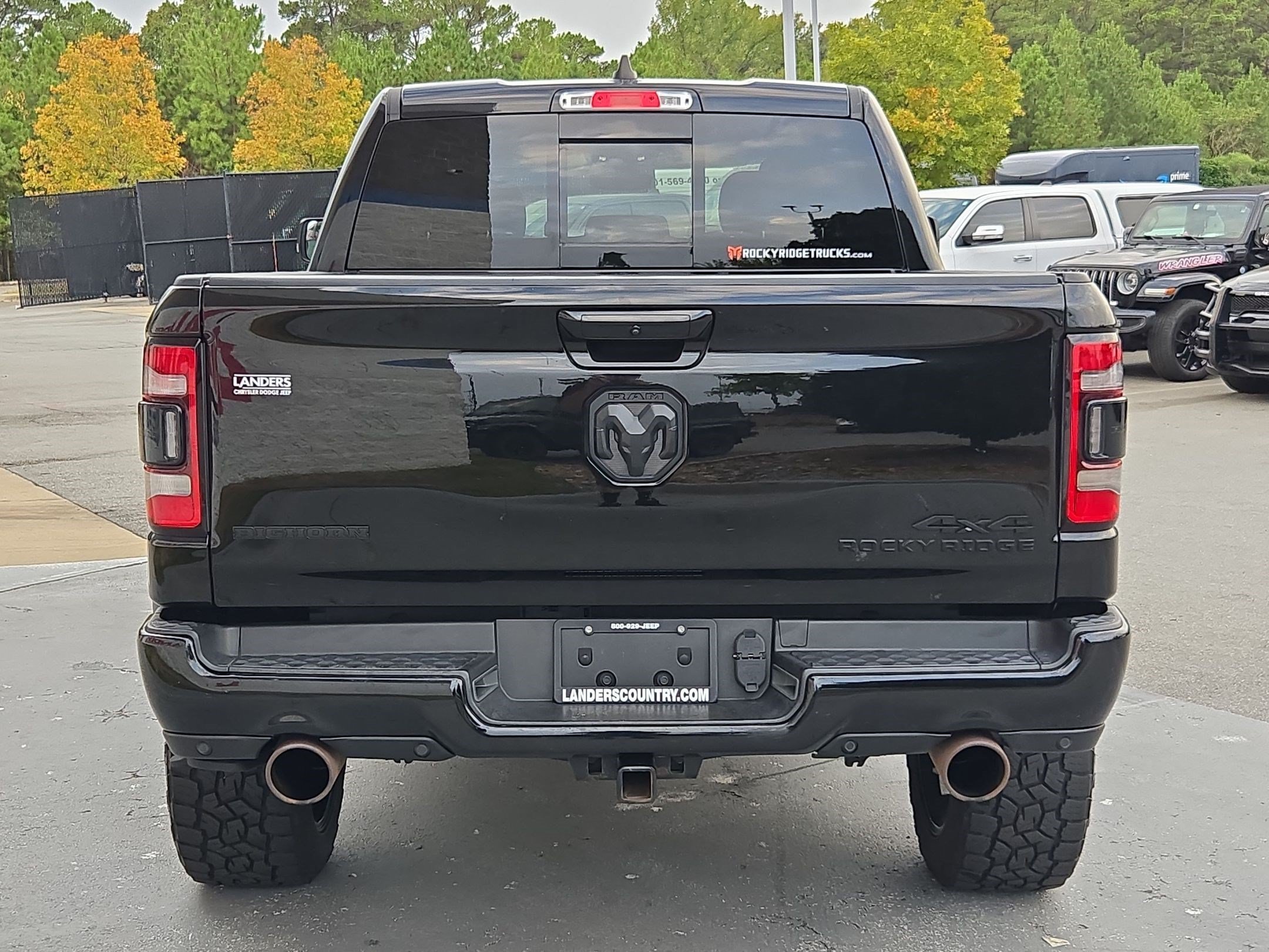 Used 2023 Diamond Black Crystal Pearlcoat RAM Big Horn image 6
