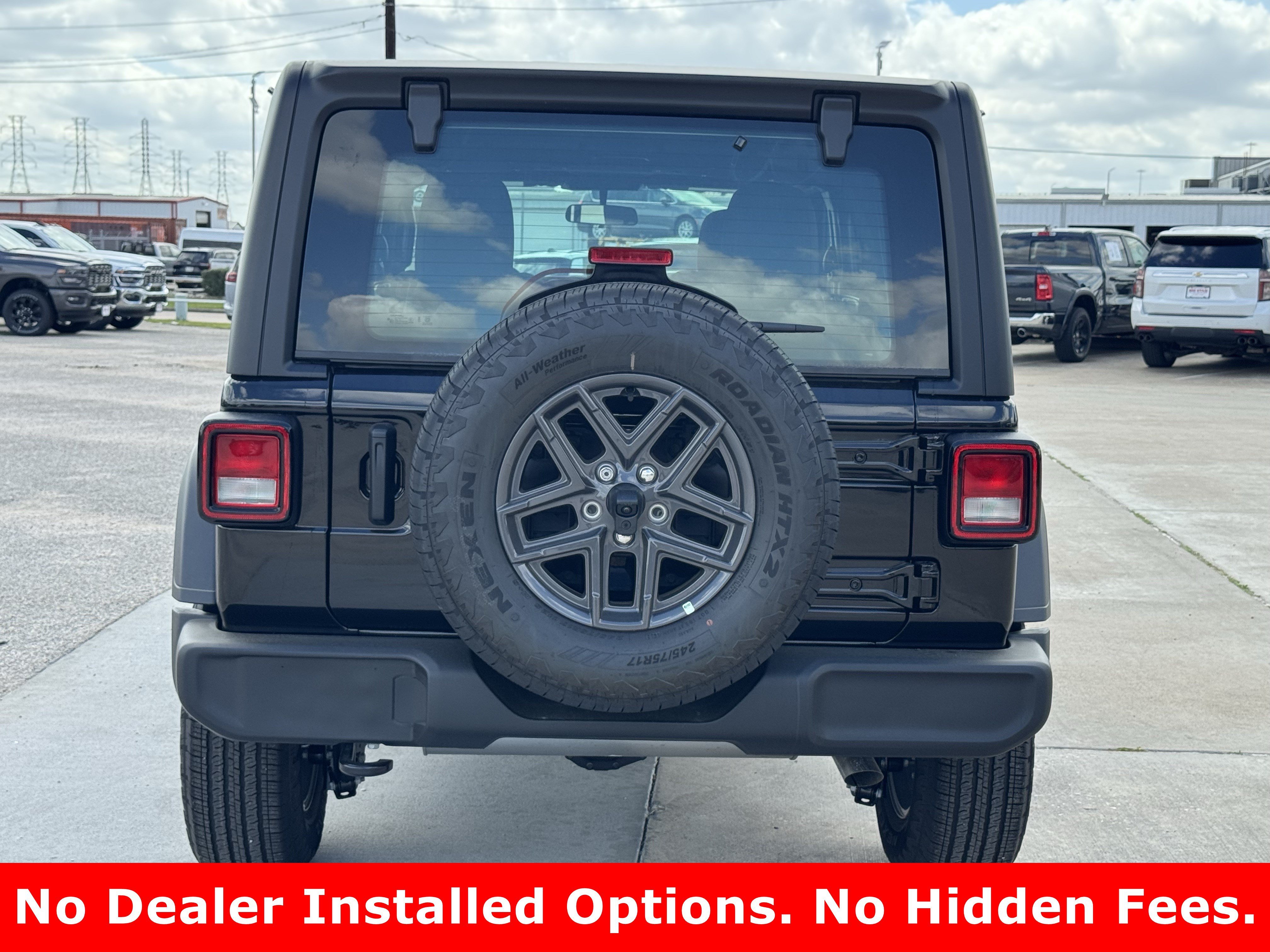 New 2026 Black Clear-Coat Exterior Paint Jeep Sport image 8