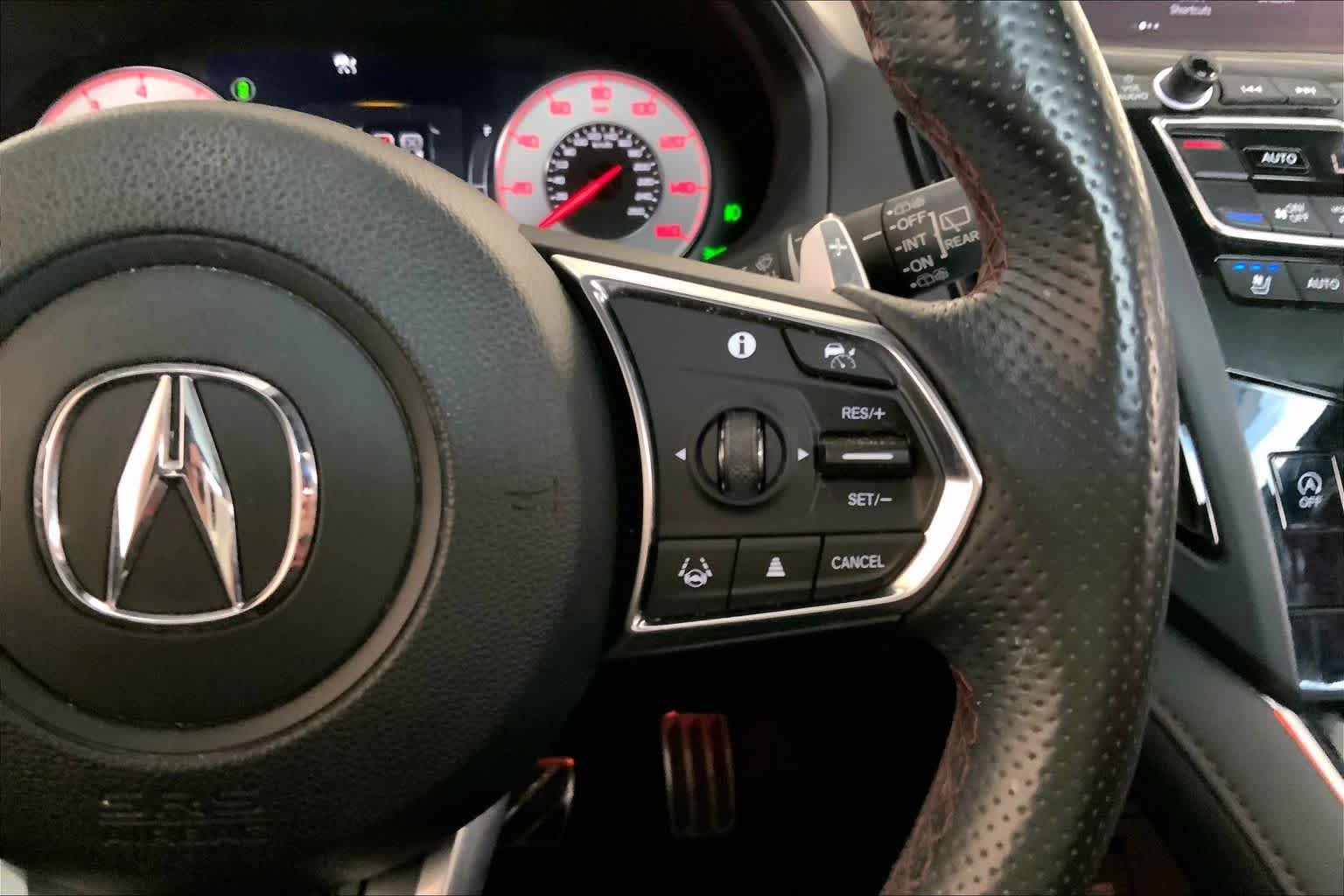 Used 2022 Platinum White Pearl Acura w/A-Spec Package image 25