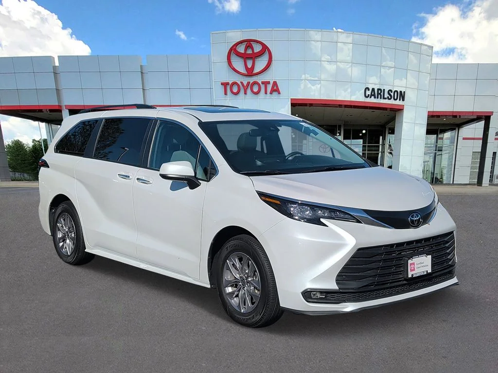 Certified 2026 Toyota Sienna XLE with VIN 5TDYRKEC6TS301493 for sale in Minneapolis, Minnesota