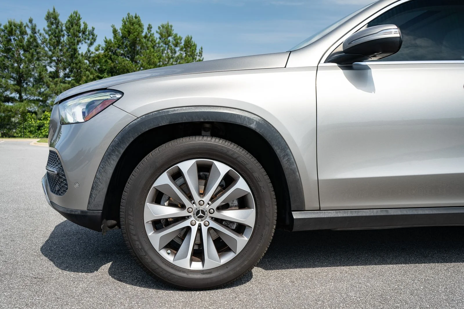 Used 2020 Silver Mercedes-Benz GLE 350 image 4