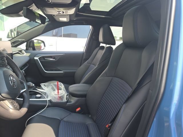 Used 2025 Cavalry Blue/Midnight Black Metallic Toyota Hybrid XSE image 9