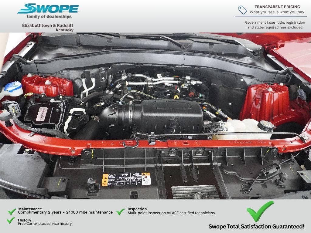 Used 2021 Rapid Red Metallic Tinted Clearcoat Ford XLT image 28