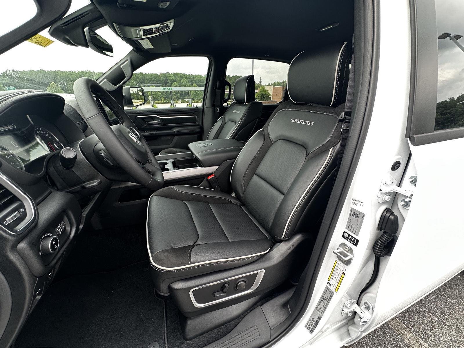 New 2026 Bright White Clear-Coat Exterior Paint RAM Laramie image 9