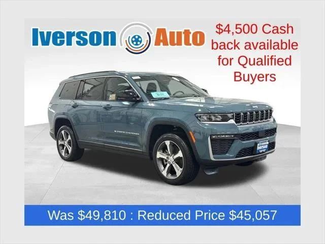 New 2026 Steel Blue Exterior Paint Jeep Limited image 1