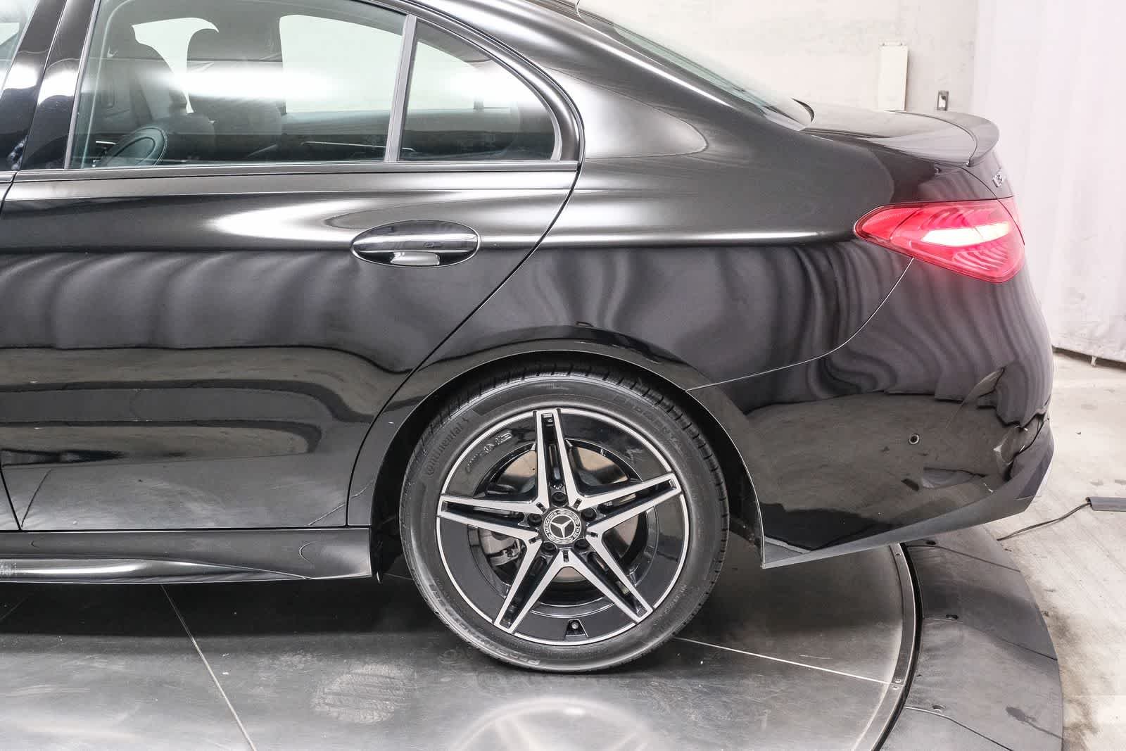 Certified Used 2023 Black Mercedes-Benz C 300 image 8