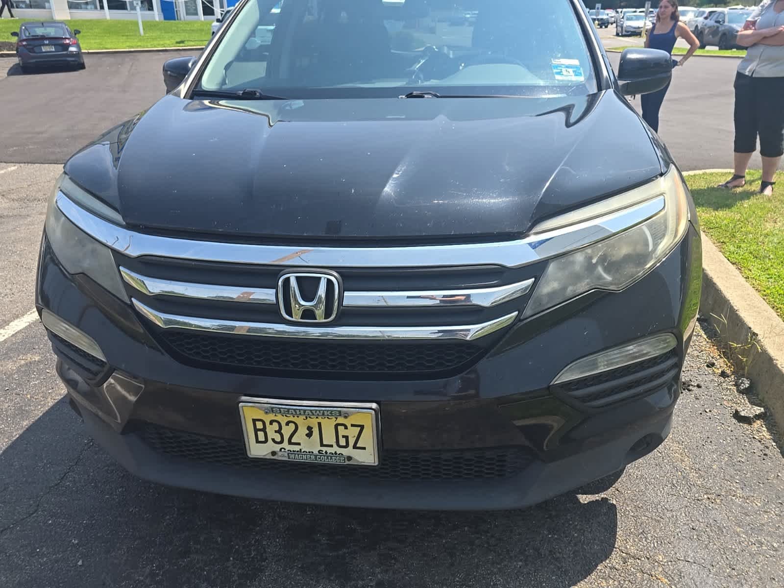 Used 2016 Crystal Black Pearl Honda EX-L image 2