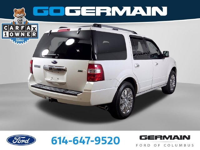 Used 2013 White Platinum Clearcoat Metallic Ford Limited image 8