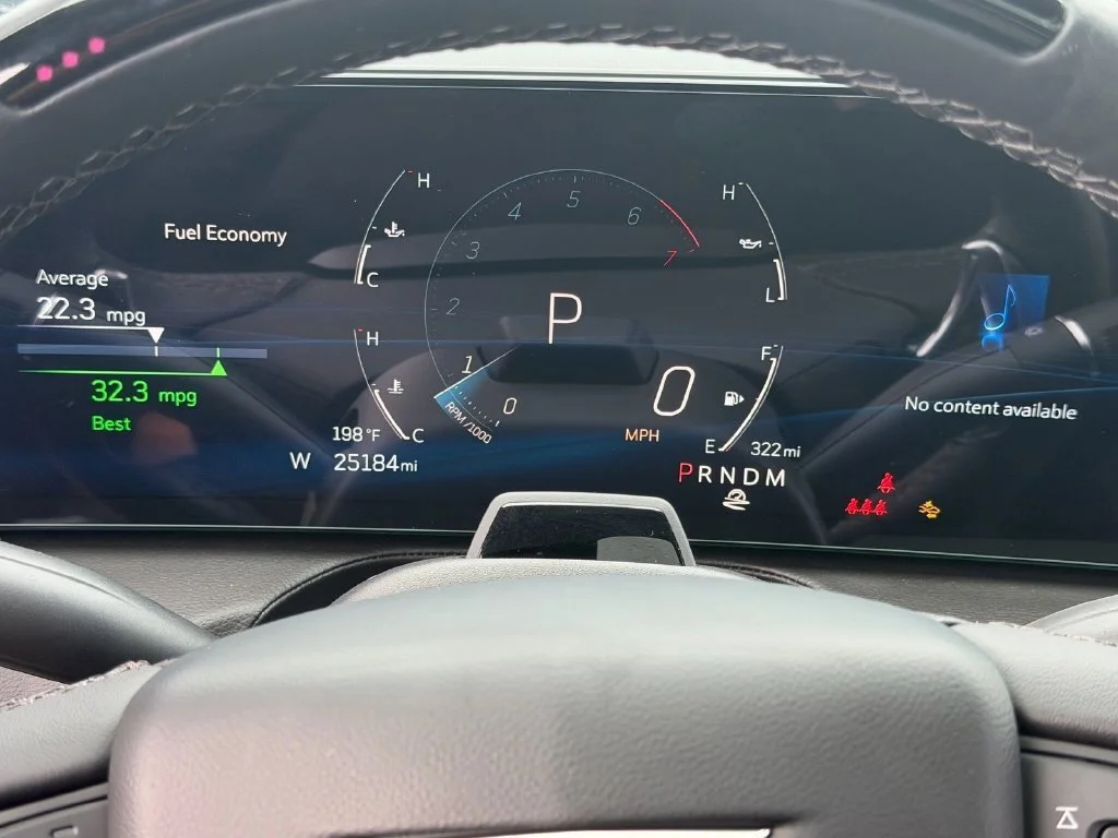 Used 2025 Summit White Cadillac Sport image 23