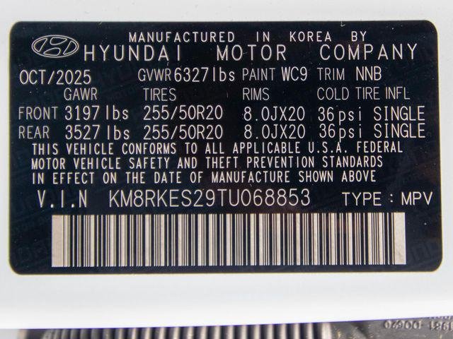 New 2026 White Hyundai Limited AWD image 34