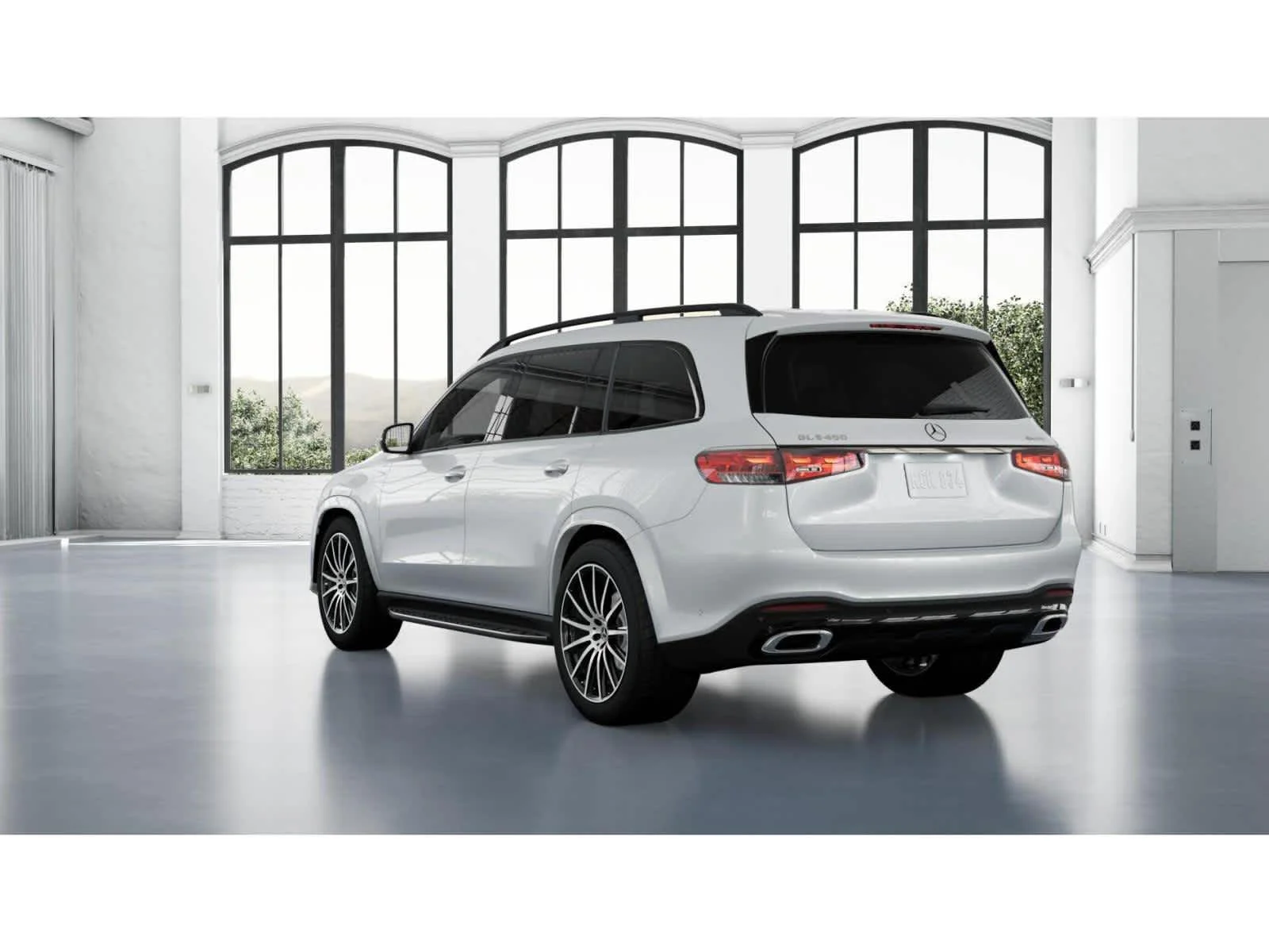 Used 2024 MANUFAKTUR Moonlight White Metallic Mercedes-Benz GLS 450 image 27