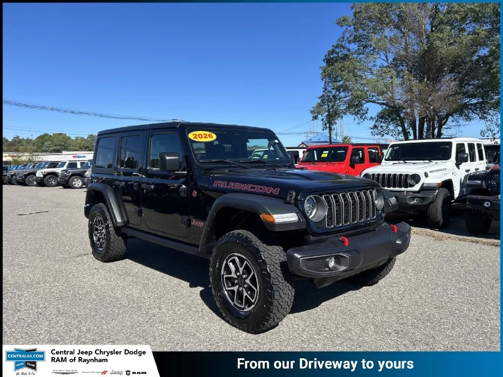 Certified Used 2026 Black Jeep Rubicon image 1