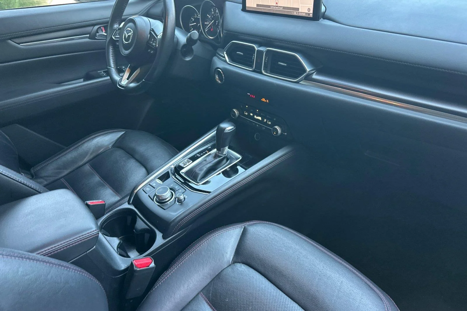 Used 2024 Polymetal Gray Metallic Mazda 2.5 S Carbon Edition image 16