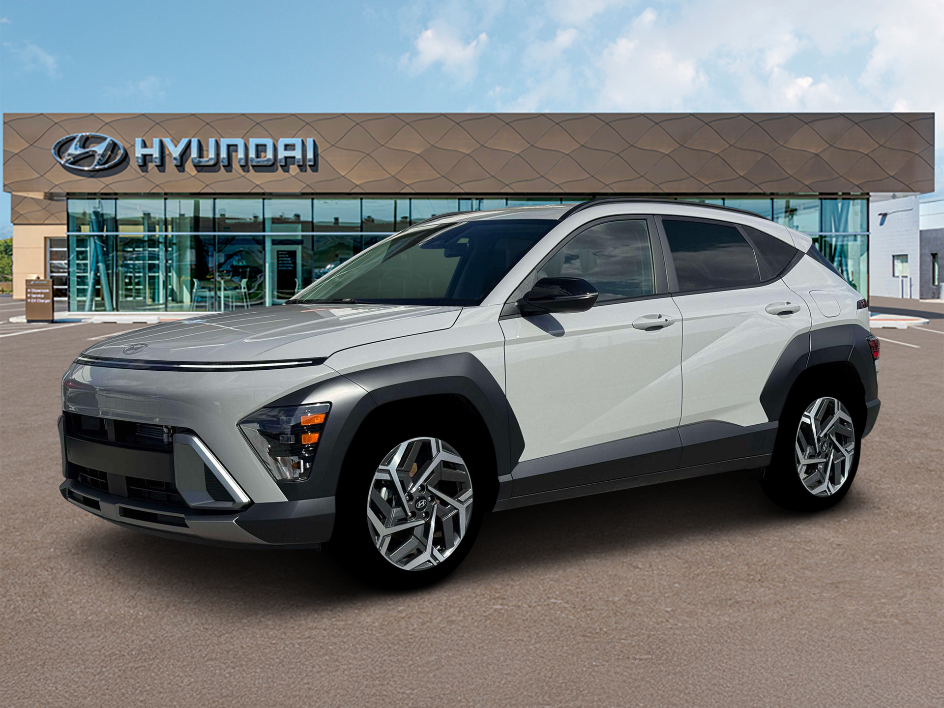 New 2026 Cyber Gray Metallic Hyundai SEL Premium FWD image 2