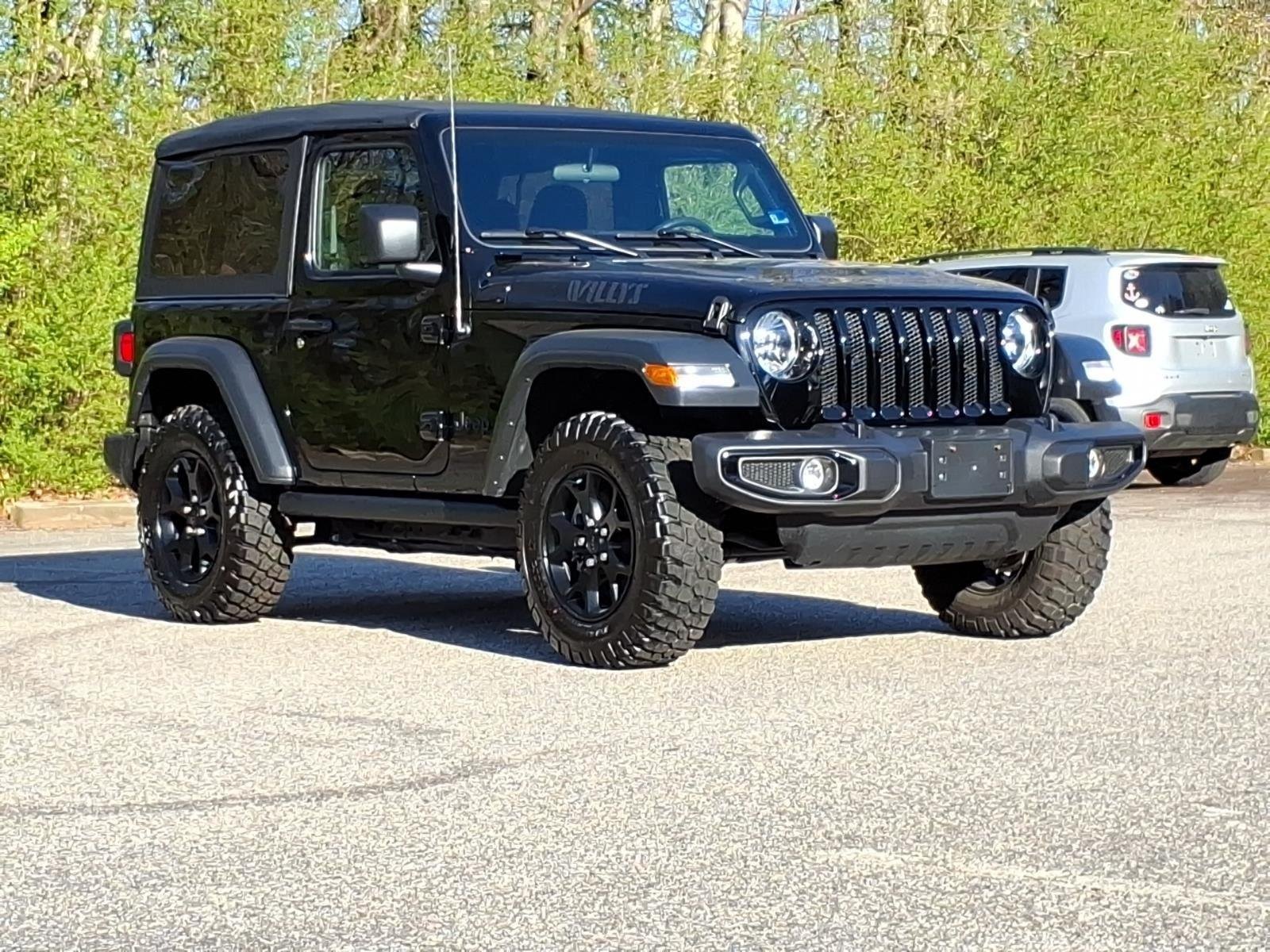 Used 2022 Black Clearcoat Jeep Willys Sport image 6