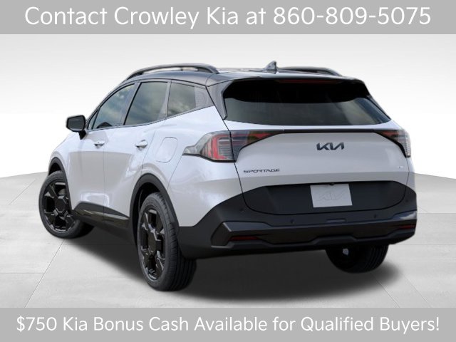 New 2027 Glacial White Pearl / Black Ro Kia X-Line image 4