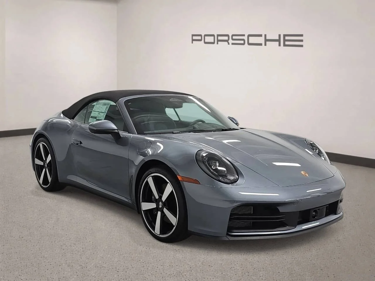 New 2026 Vanadium Grey Metallic Porsche Carrera Cabriolet image 8