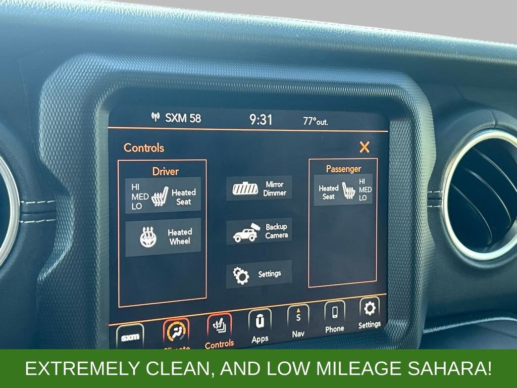 Used 2022 Black Jeep Unlimited Sahara image 31