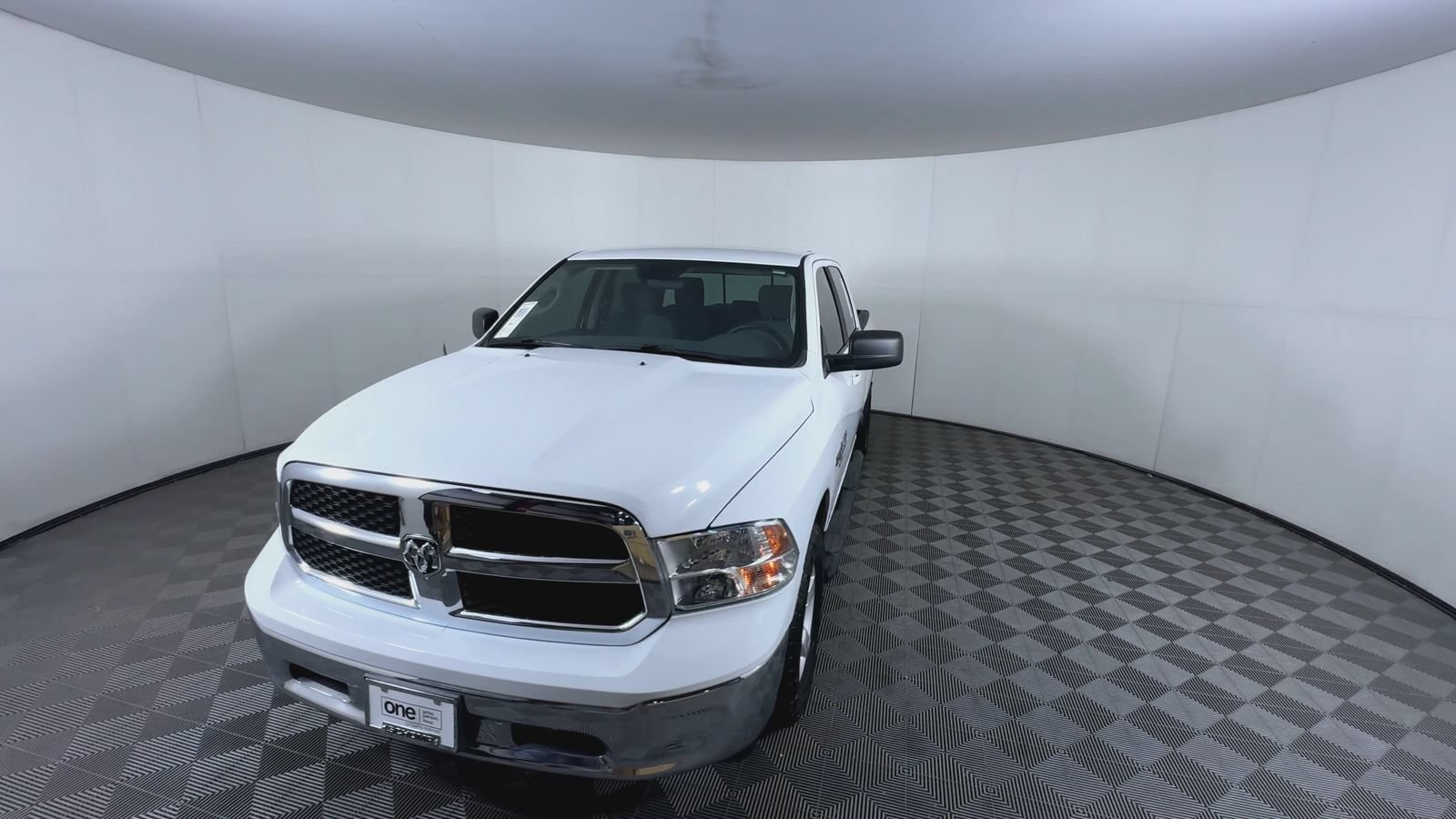 Used 2019 Bright White Clearcoat Ram SLT image 3