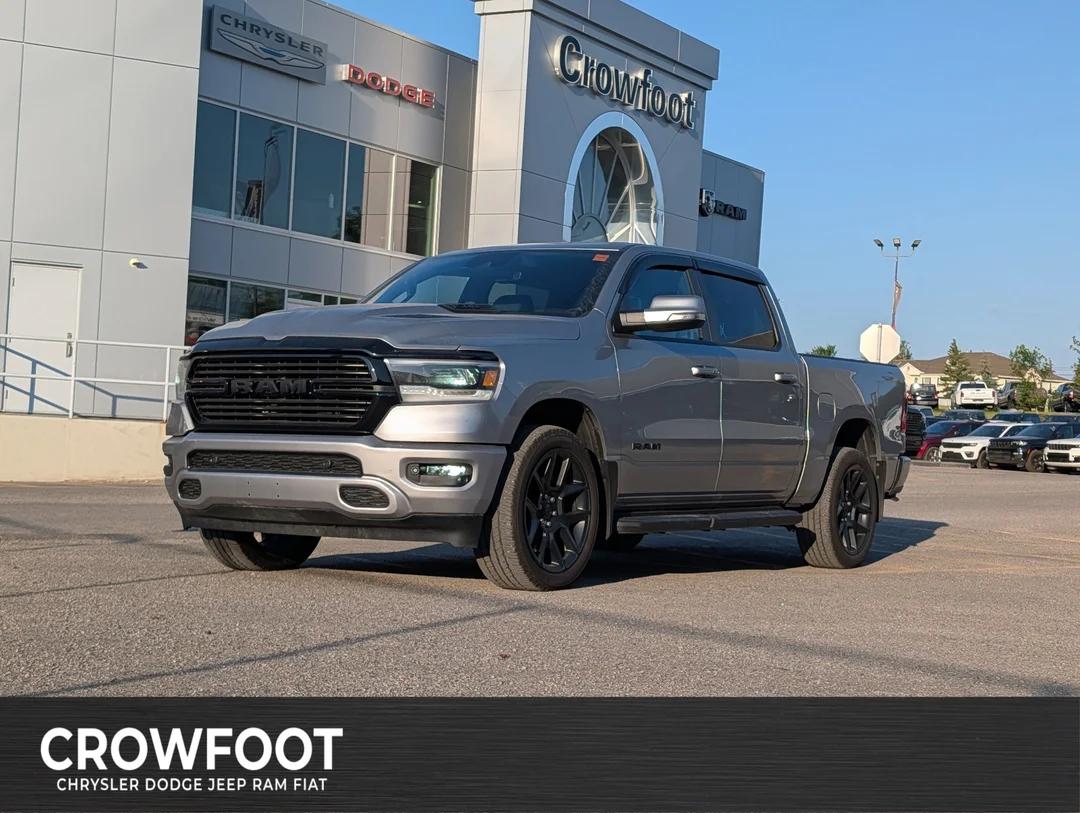 Certified Used 2022 Silver RAM Sport - - 4x4 - Dual Pane Sunroof - Night Edition - Level II Grp - Alpine Audio & More! image 1