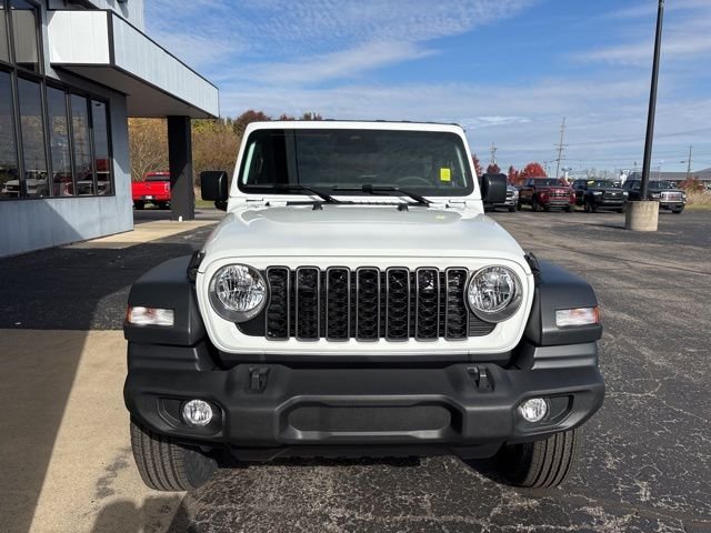 New 2026 Bright White Clear-Coat Exterior Paint Jeep Sport S image 7