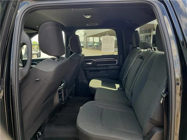 Used 2024 Black Clearcoat RAM Big Horn 4x4 Crew Cab 8 ft. box 169.5 in. WB image 8