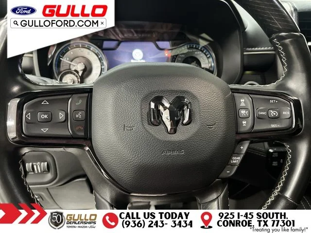 Used 2022 Granite Crystal Clearcoat Metallic Ram Limited image 24