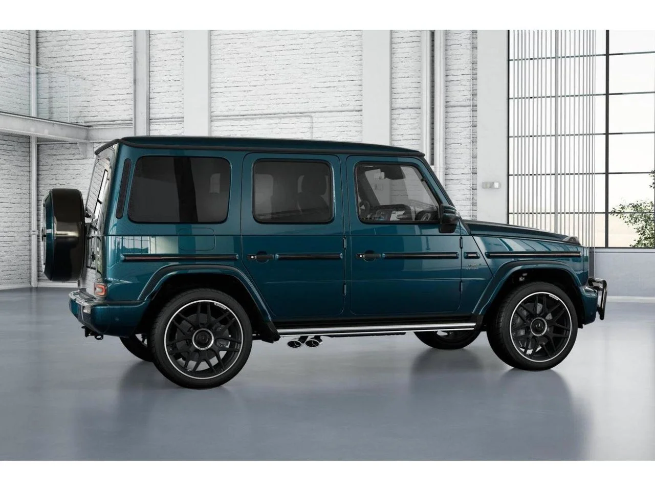 New 2027 MANUFAKTUR Sea Blue metallic Mercedes-Benz AMG® G 63 SUV image 18