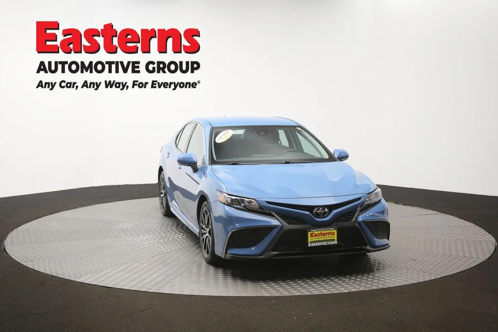 Used 2023 Blue Toyota SE image 50