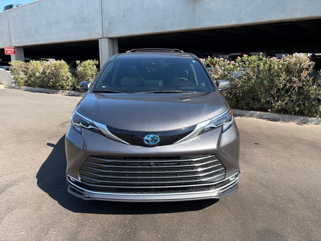 Used 2024 Gray Toyota Platinum 7 Passenger image 3