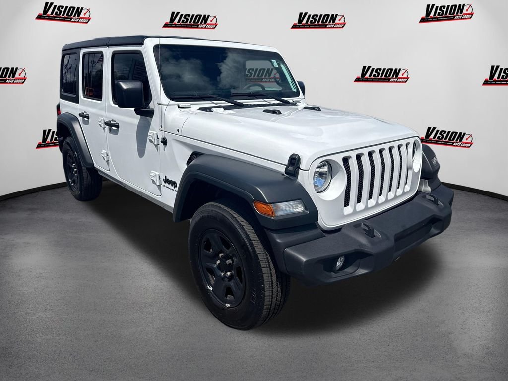 Used 2023 White Jeep Sport image 3