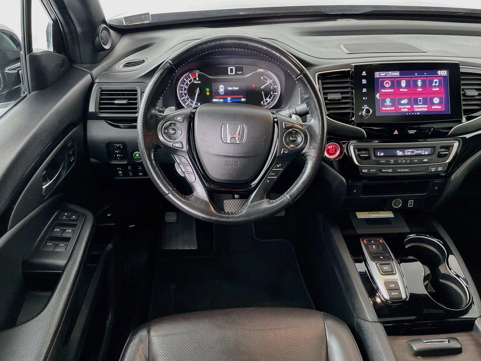 Certified Used 2021 Crystal Black Pearl Honda Black Edition image 27