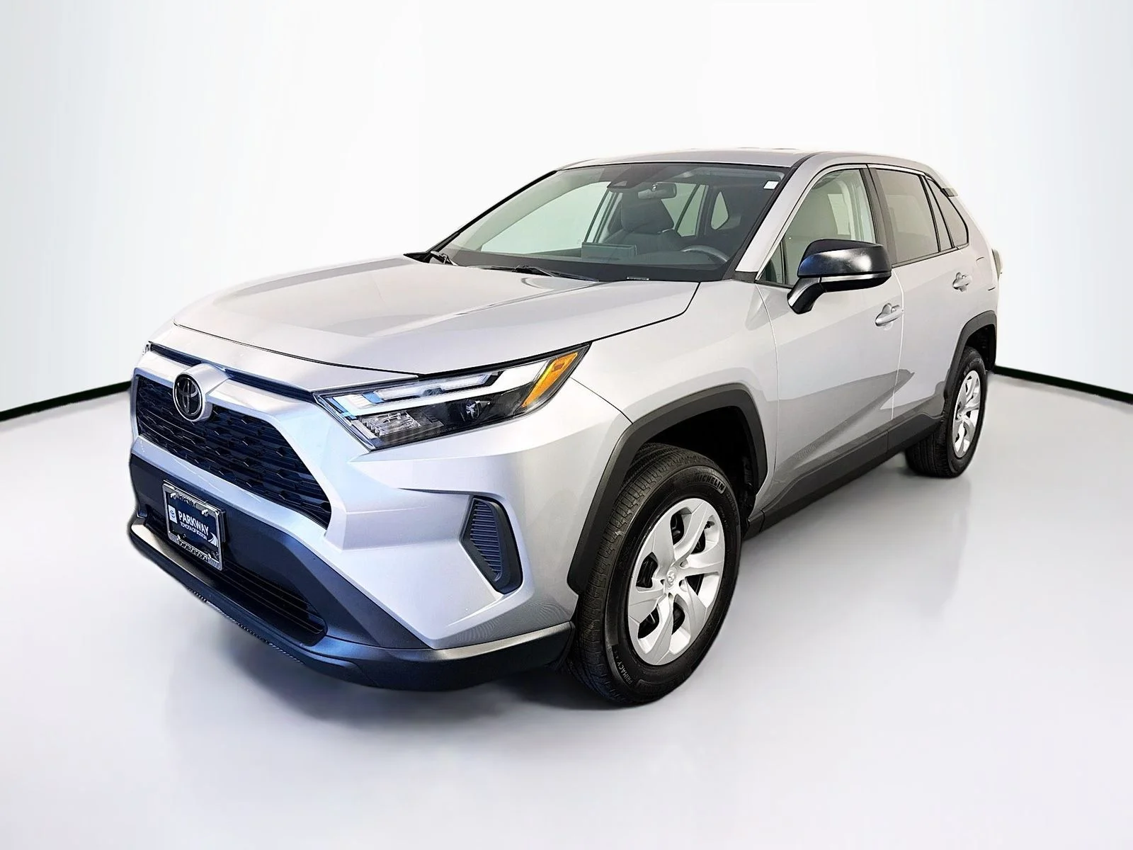Certified Used 2025 Silver Toyota LE image 3