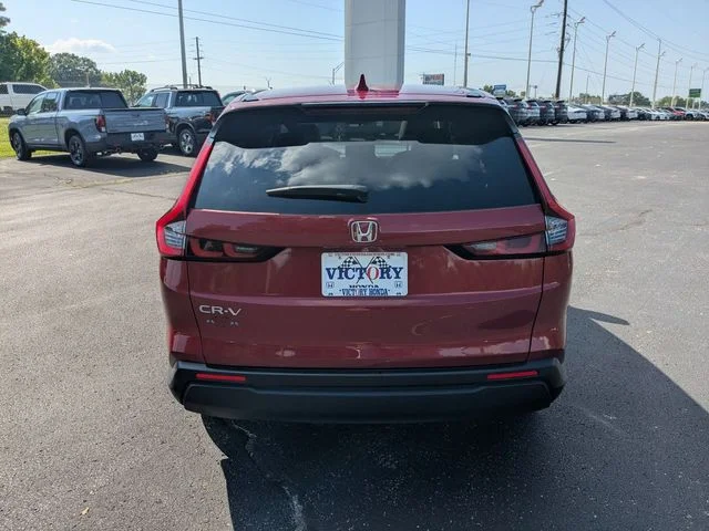 Used 2025 Radiant Red Metallic Honda EX image 10