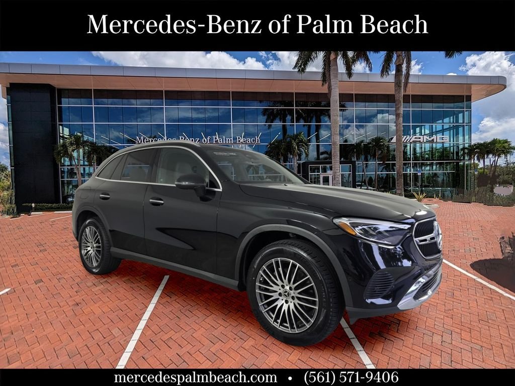 Certified Used 2025 Black Mercedes-Benz GLC 300 image 1