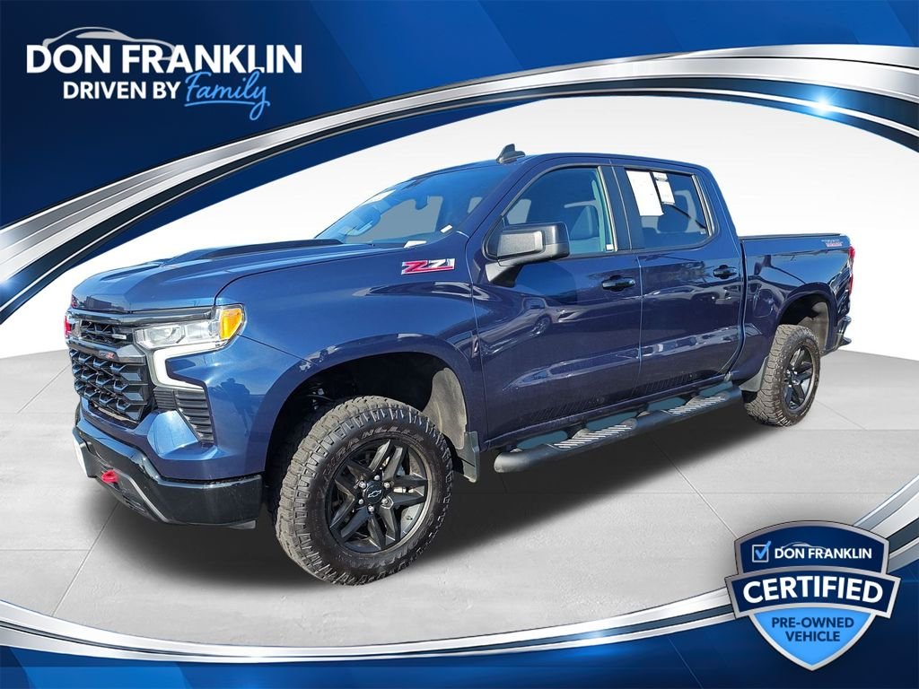 Used 2023 Blue Chevrolet LT Trail Boss image 1