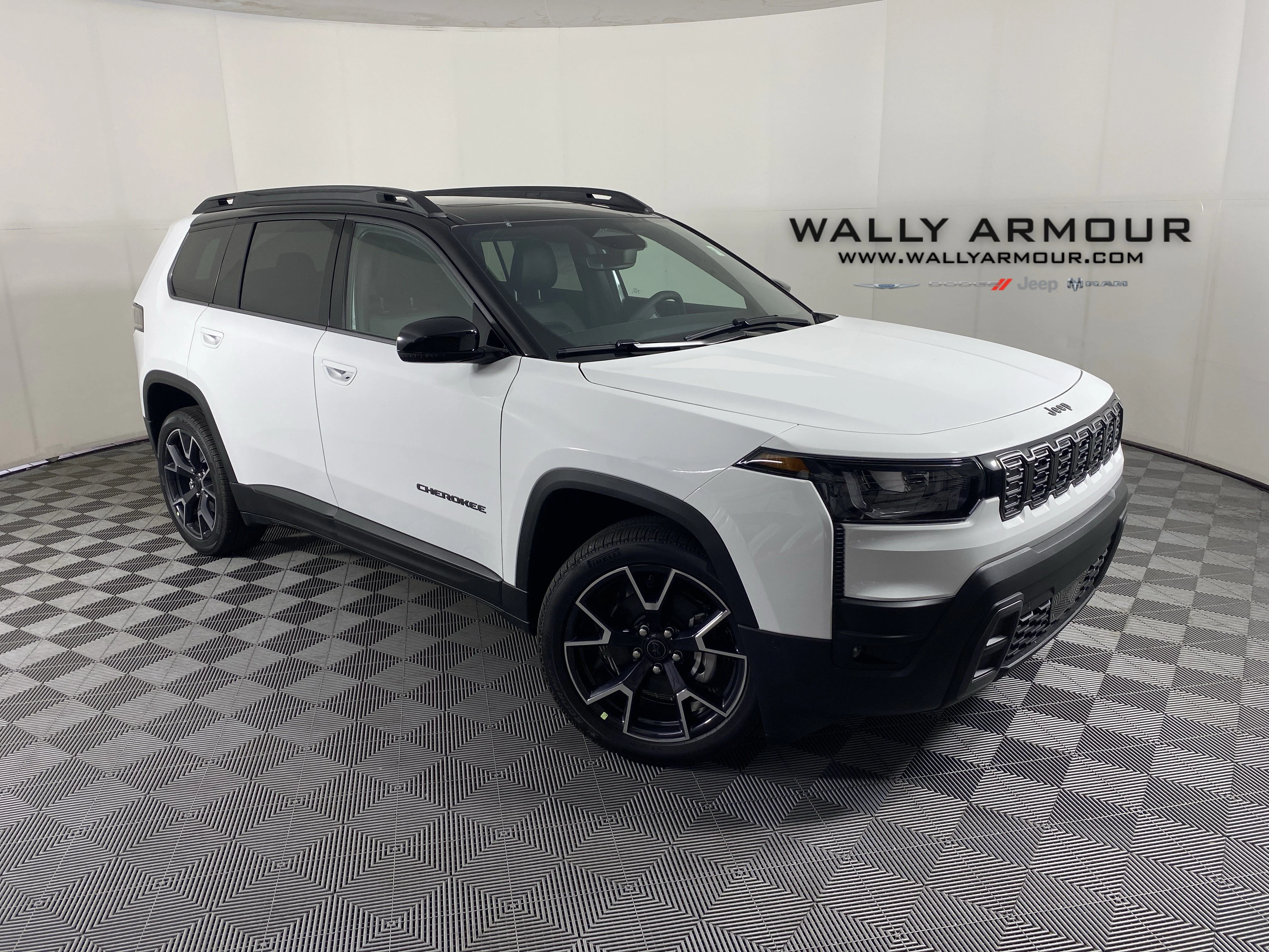 New 2026 Bright White Clear-Coat Exterior Paint Jeep Overland image 1