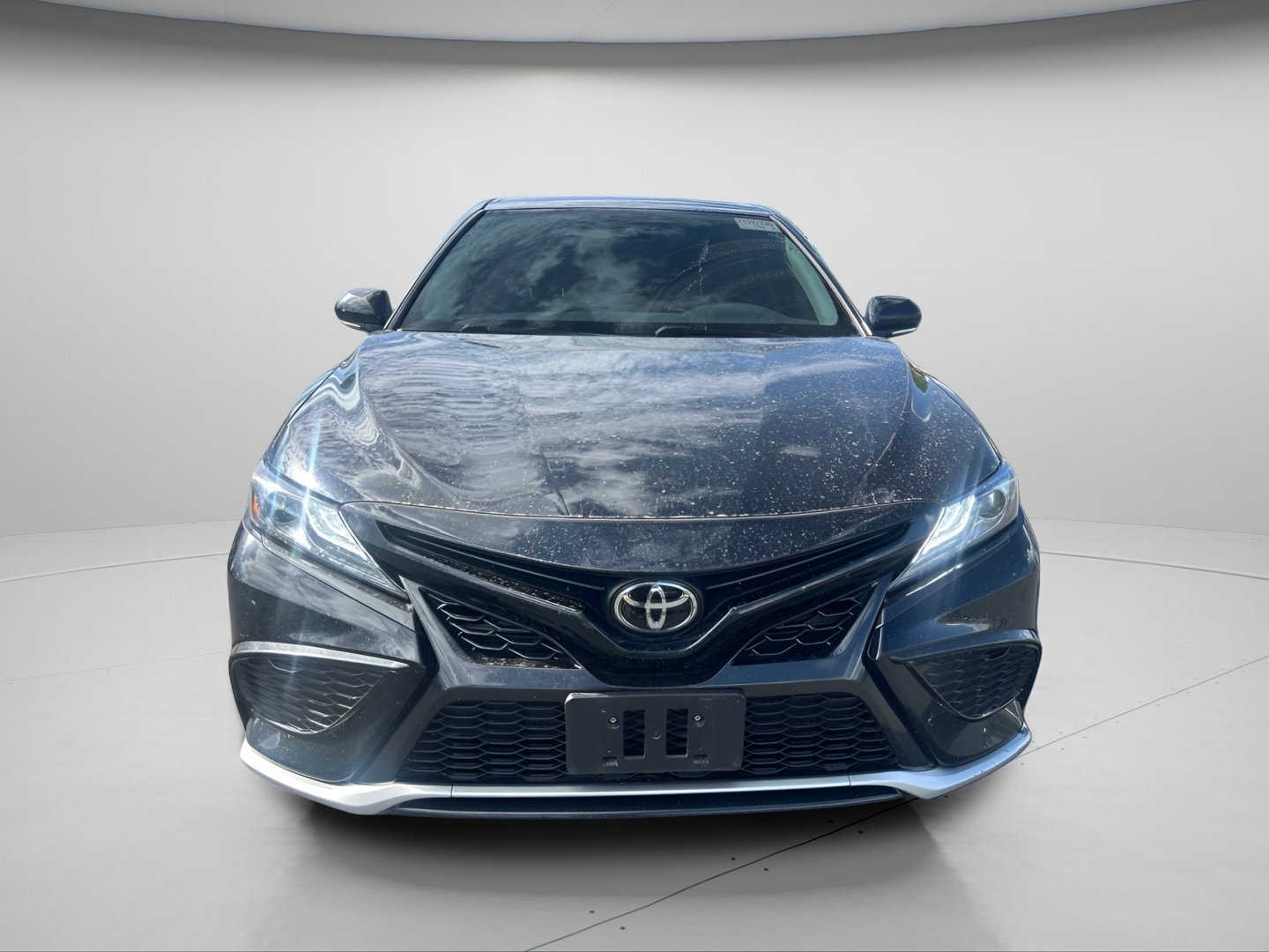 Used 2023 Midnight Black Metallic Toyota XSE image 3