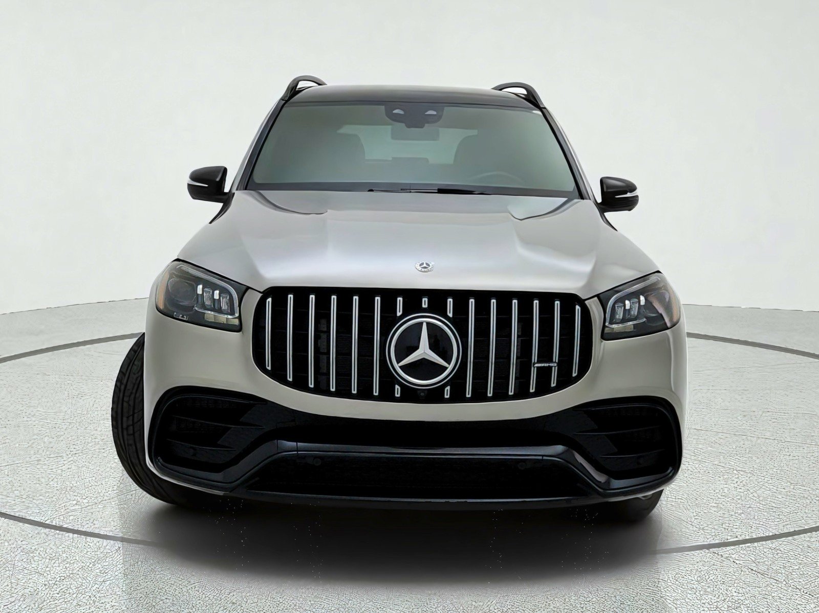 Used 2021 Mojave Silver Metallic Mercedes-Benz AMG® GLS 63 image 3