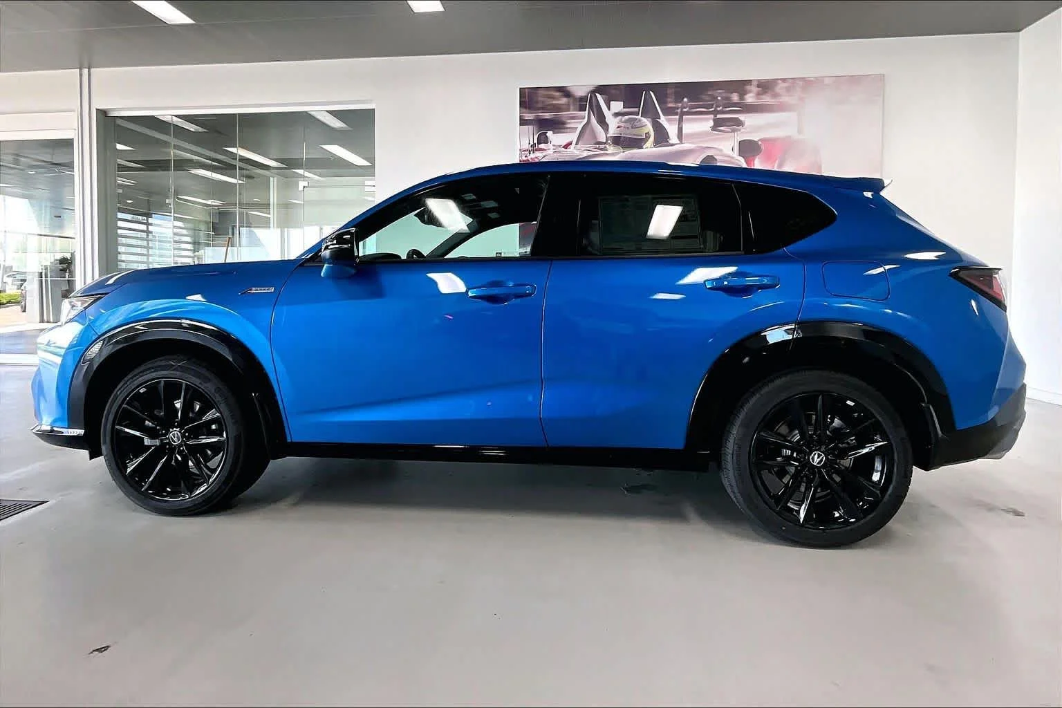 New 2026 Double Apex Blue Pearl II Acura w/A-Spec Advance Package image 3
