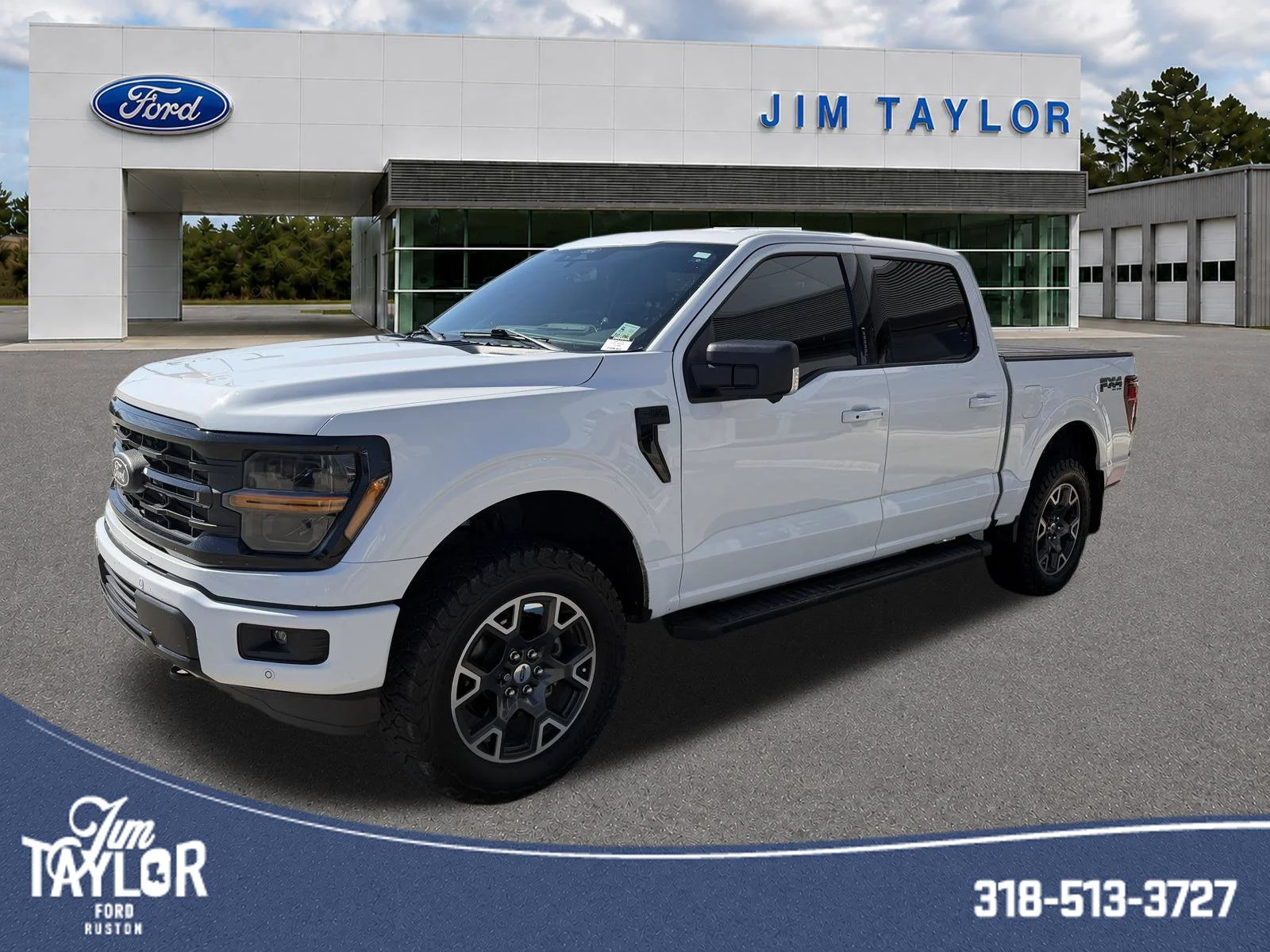 Certified Used 2024 White Ford XLT image 1