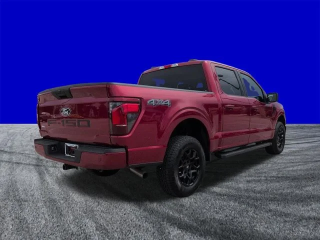 Certified Used 2025 Rapid Red Metallic Tinted Clearcoat Ford XLT image 4